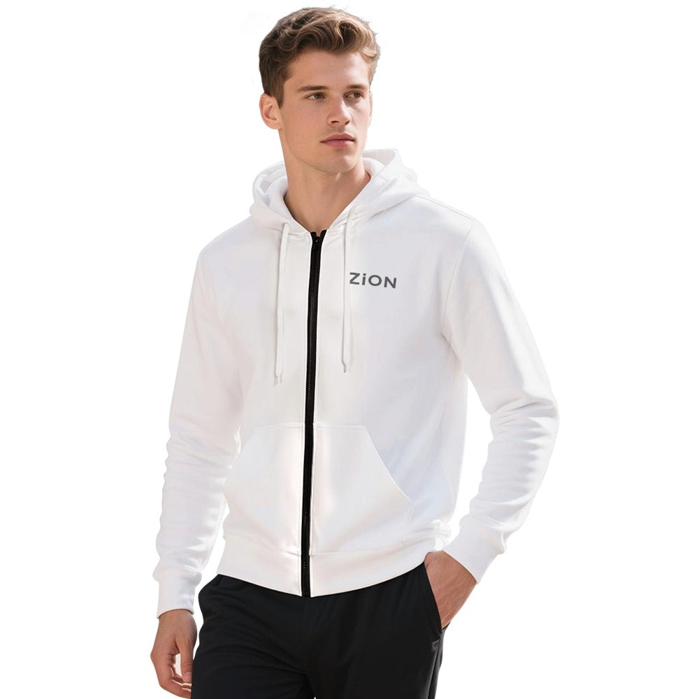 Men's Fashion Youth Jacket Hoodies with Zipper and Pockets