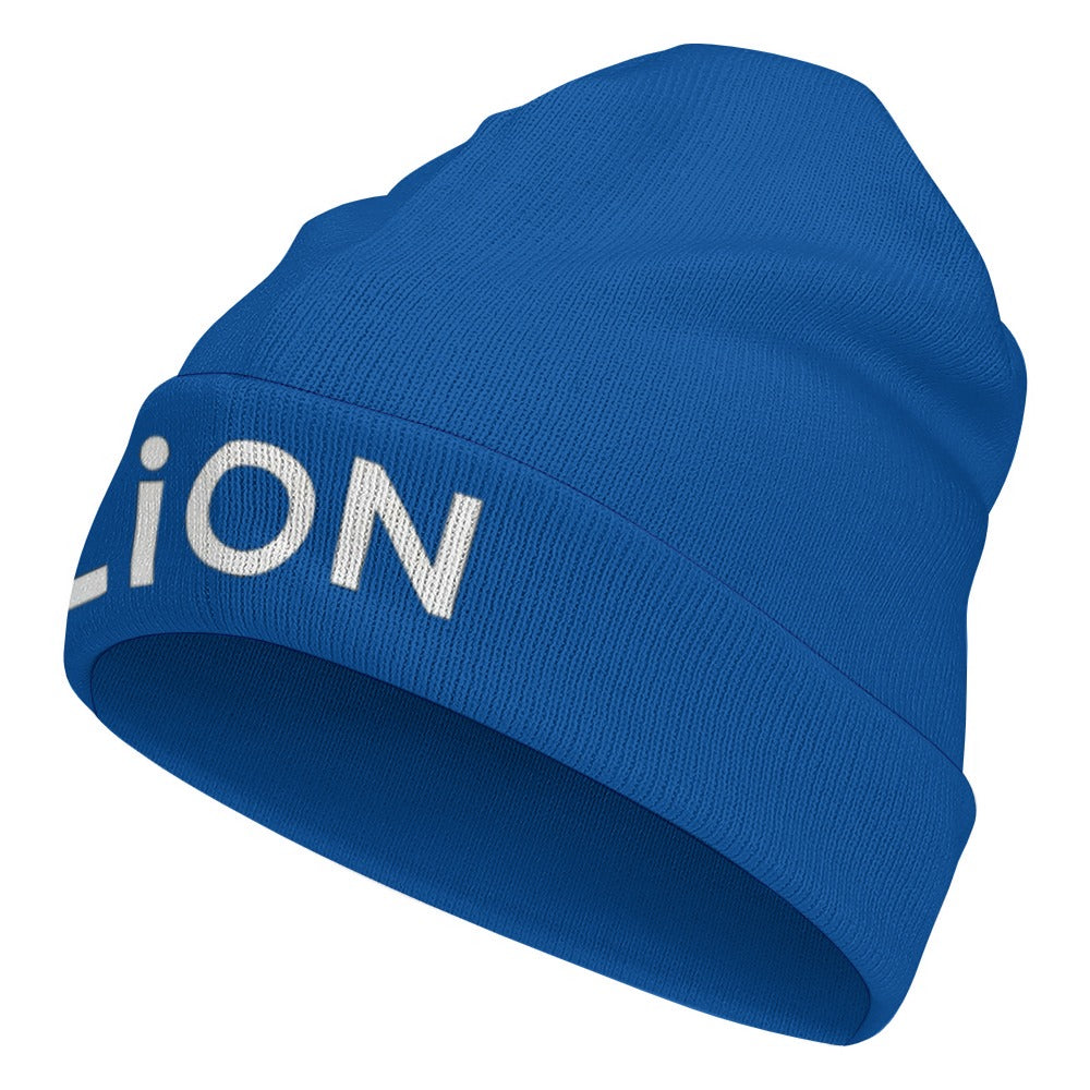 Full printed knitted hat