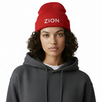 Full printed knitted hat